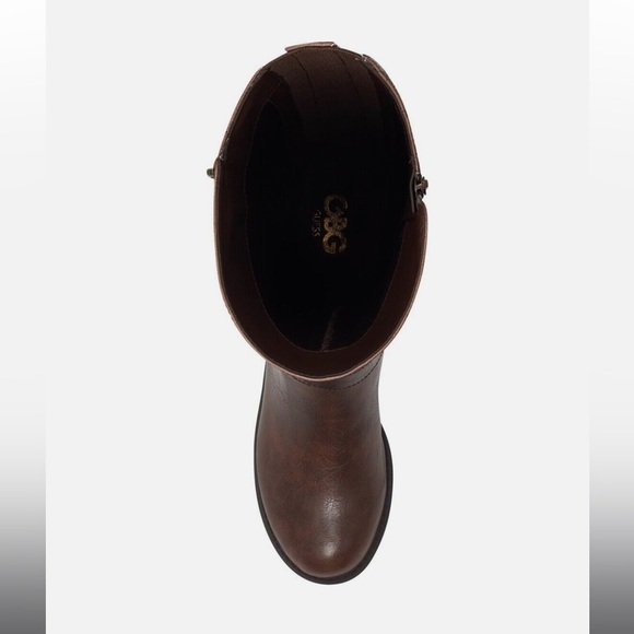 Hillie Zip up knee high boot - Picture 3 of 5